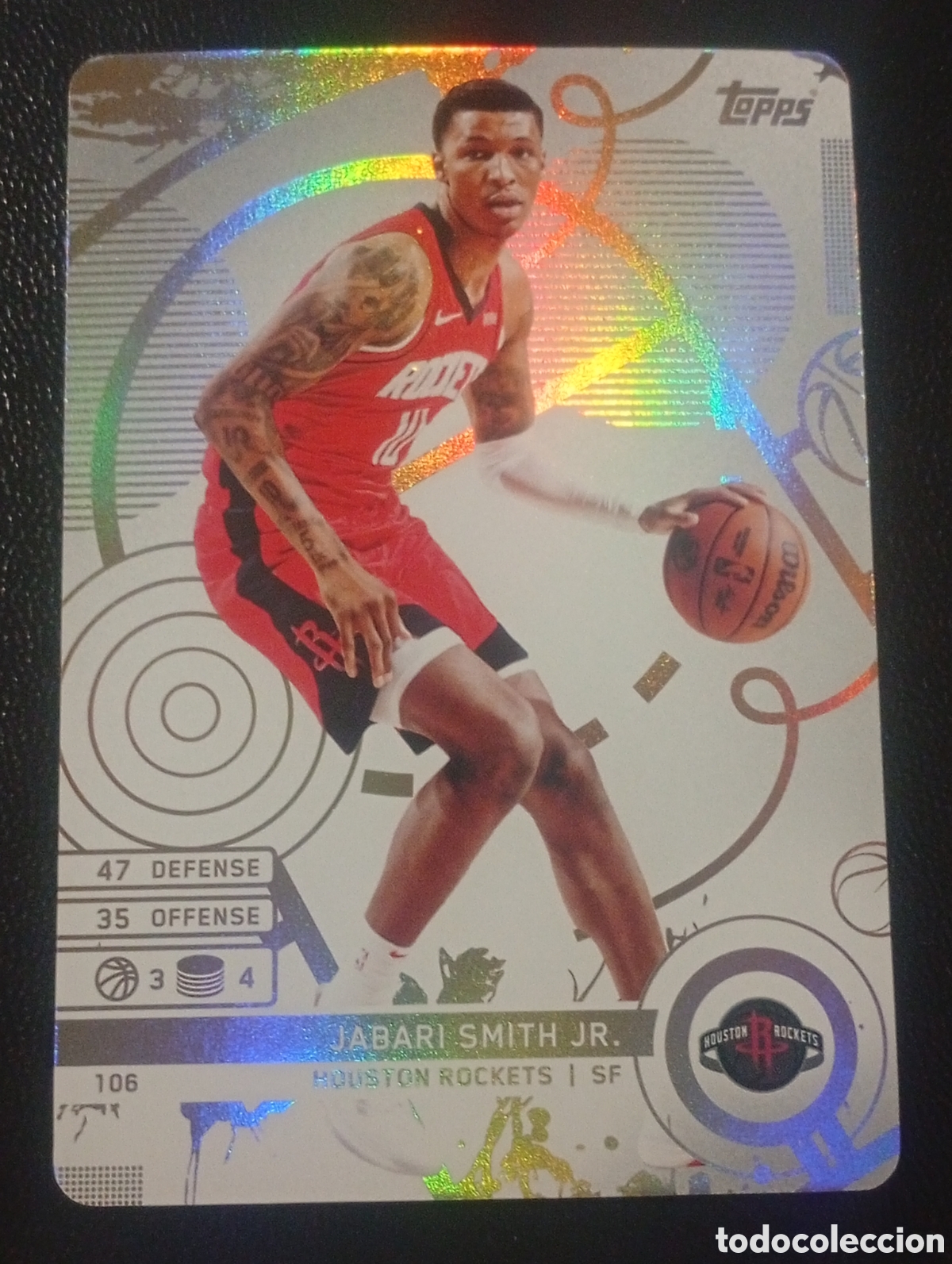 Sammelleidenschaft Sport: 106 JABARI SMITH HOUSTON ROCKET NBA TOPPS MATCH ATTAX 2024 2025 24 25 CROMOS CARDS PANINI BALONCESTO