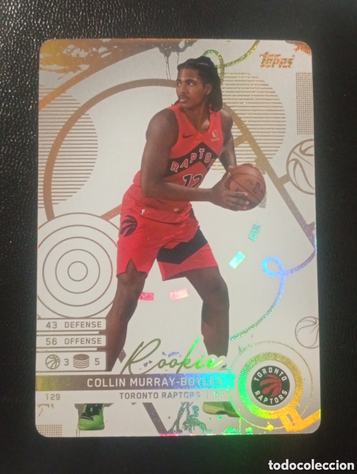 Sammelleidenschaft Sport: 129 rookie COLLIN MURRAY TORONTO NBA TOPPS MATCH ATTAX 2024 2025 24 25 CROMOS CARDS BALONCESTO