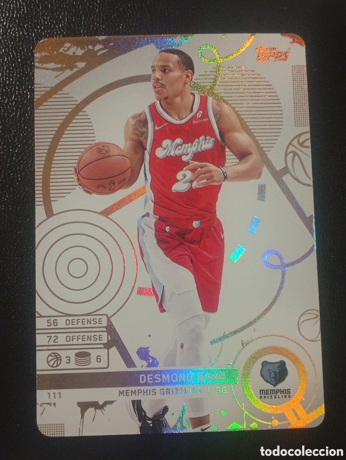 Sammelleidenschaft Sport: 111 DESMOND BANE MEMPHIS GRIZZLIES NBA TOPPS MATCH ATTAX 2024 2025 24 25 CROMOS CARDS BALONCESTO