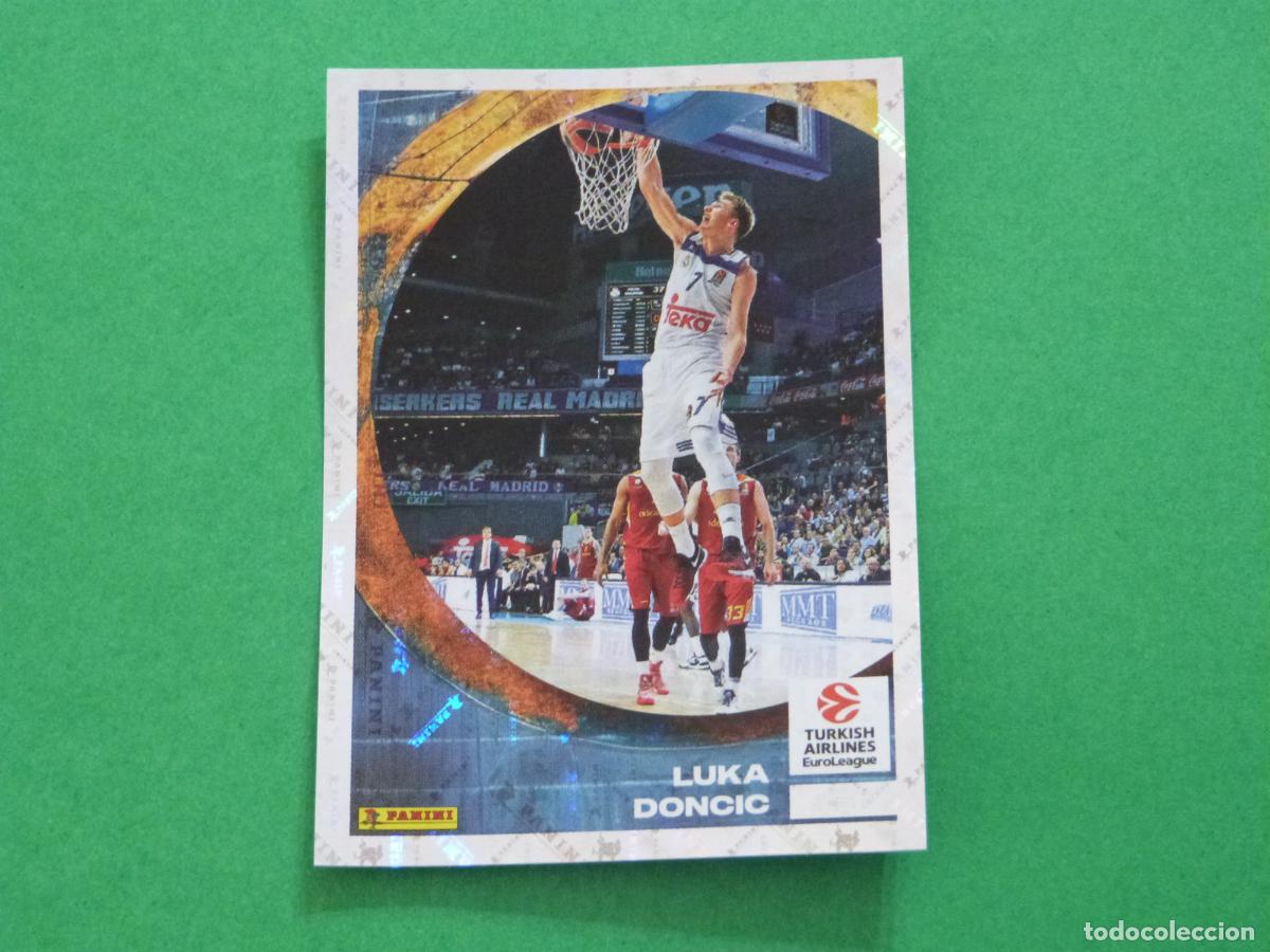 Colecionismo desportivo: CROMO BALONCESTO LUKA DONCIC 16-17 SIN PEGAR N&ordm; 397 EUROLIGA 2024-2025/24-25 PANINI