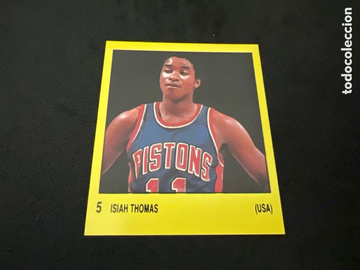 Collezionismo sportivo: 1988 ISIAH THOMAS N&ordm; 5 PANINI SUPERSPORT