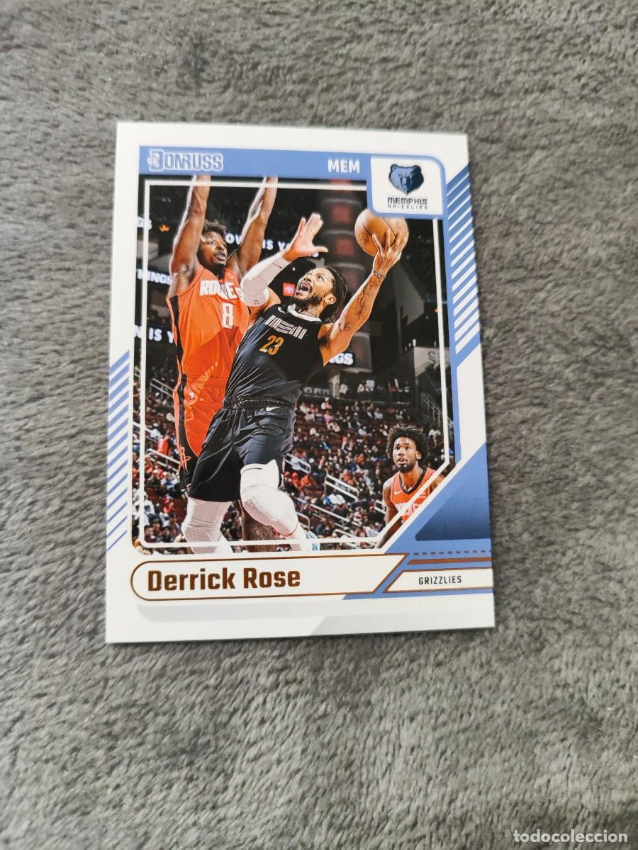 Collezionismo sportivo: 65 NBA DONRUSS 24 25 DERRICK ROSE MEMPHIS GRIZZLIES PANINI 2024 2025 BASKETBALL