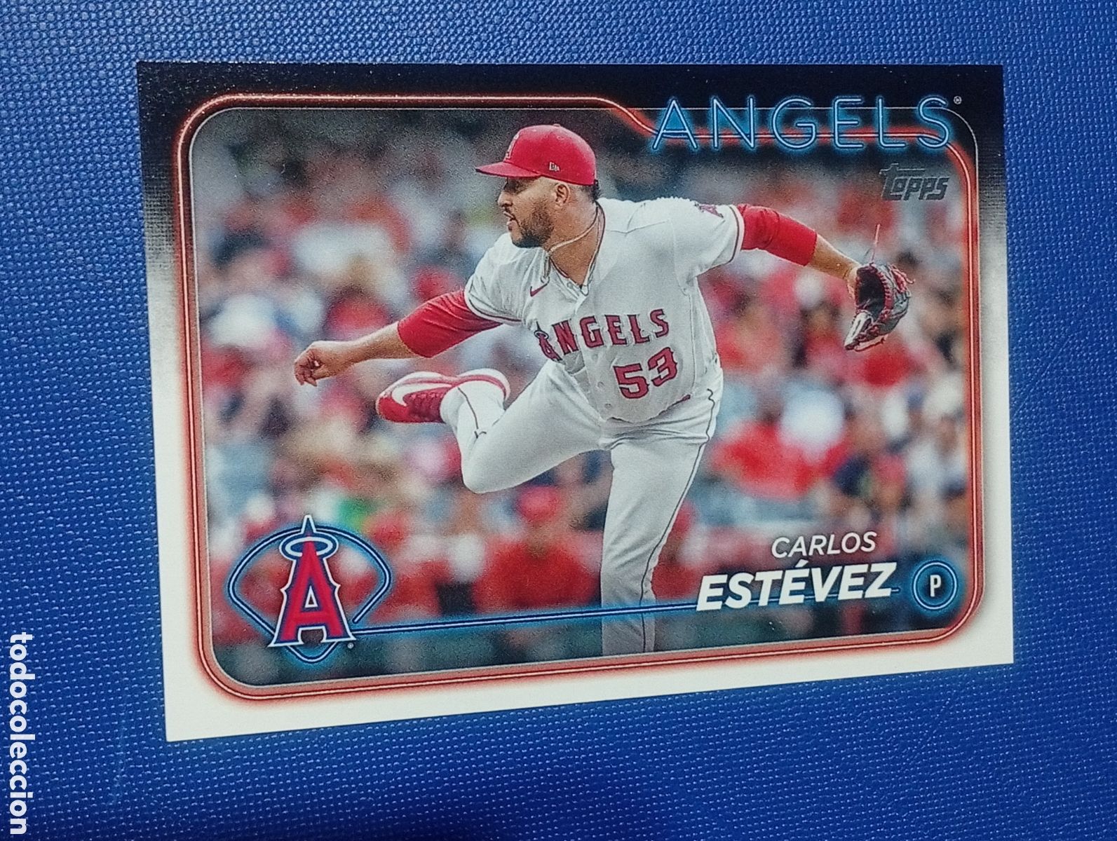 Coleccionismo deportivo: 634 CARLOS ESTEVES ANGELS TOPPS 2024 MLB MAJOR LEAGUE BASEBALL BEISBOL CROMO CARD PANINI