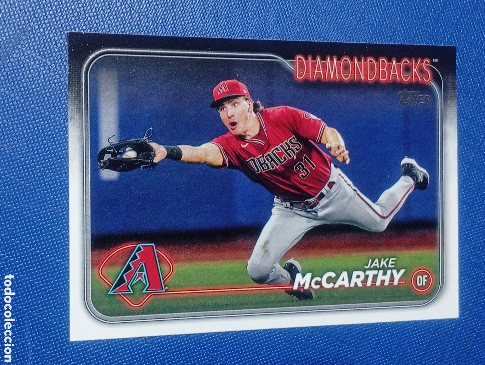 Coleccionismo deportivo: 482 JAKE MCCARTHY TOPPS 2024 MLB MAJOR LEAGUE BASEBALL BEISBOL CROMOS CARDS PANINI