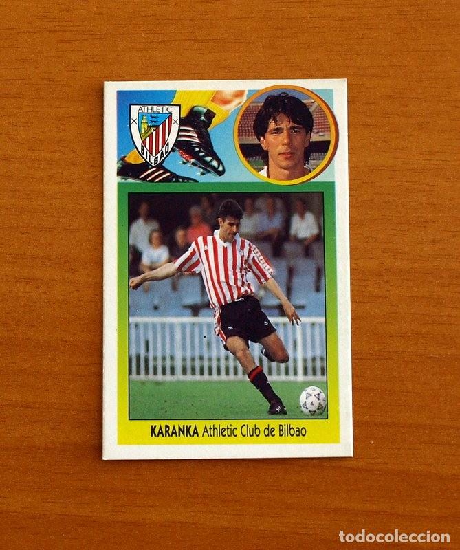 Coleccionismo deportivo: Athletic de Bilbao - Karanka - Fichaje n&ordm; 29 - Ediciones Este Liga 1993-1994, 93-94 - Nunca Pegado