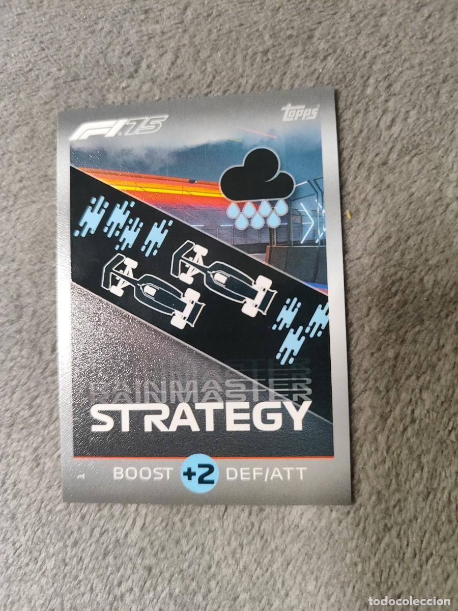Coleccionismo deportivo: 1 TURBO ATTAX 2025 TOPPS RAINMASTER STRATEGY CARD F1 FORMULA 1 25
