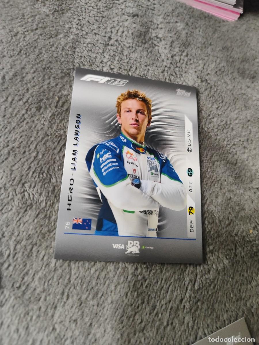 Coleccionismo deportivo: 76 TURBO ATTAX 2025 TOPPS LIAM LAWSON VCARB F1 FORMULA 1 25