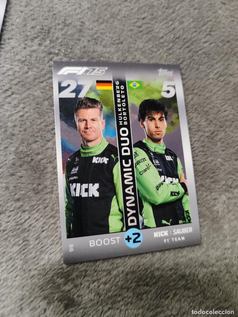 Coleccionismo deportivo: 96 TURBO ATTAX 2025 TOPPS NICO H&Uuml;LKENBERG / GABRIEL BORTOLETO KICK SAUBER BASE CARD F1 FORMULA 1 25