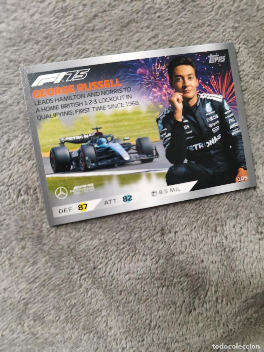 Coleccionismo deportivo: 105 TURBO ATTAX 2025 TOPPS GEORGE RUSSELL EPIC MOMENTS F1 FORMULA 1 25