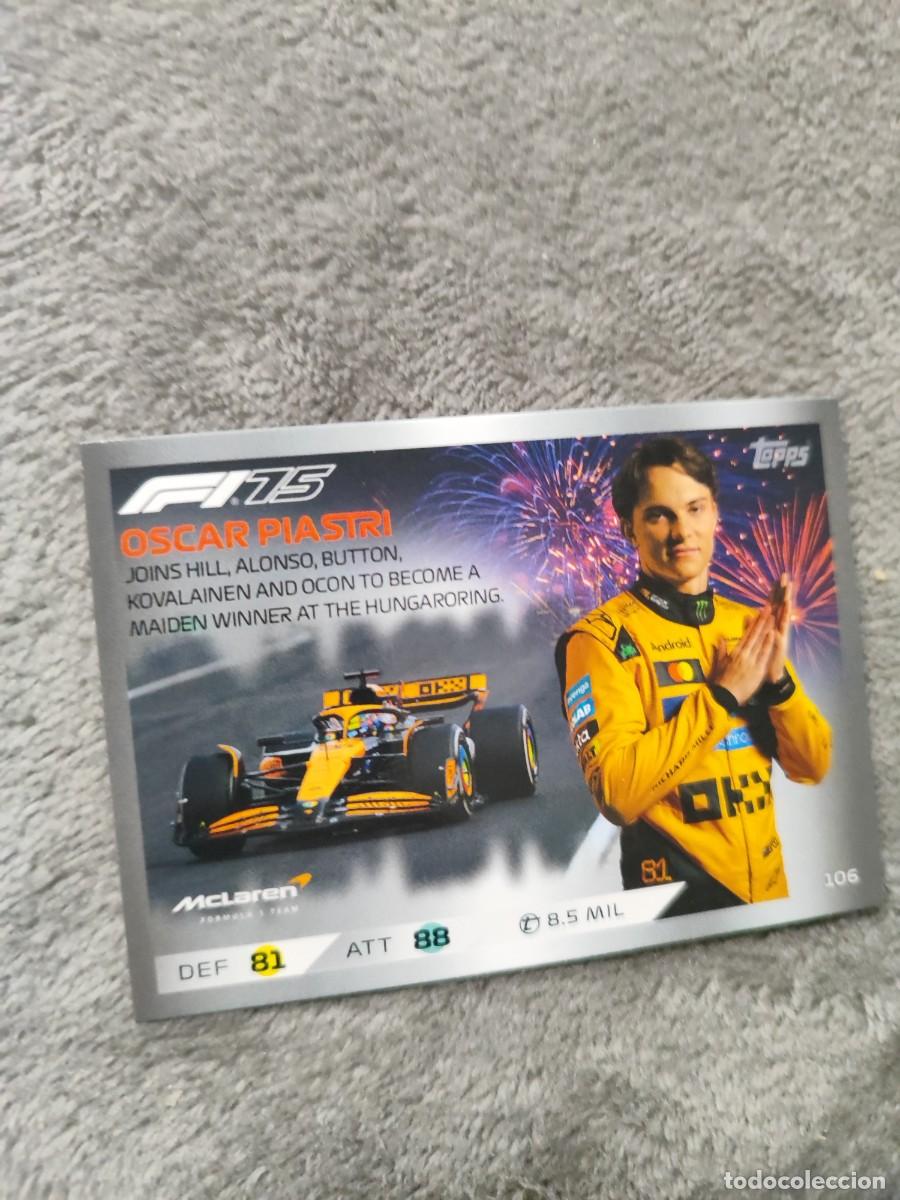 Coleccionismo deportivo: 106 TURBO ATTAX 2025 TOPPS OSCAR PIASTRI EPIC MOMENTS F1 FORMULA 1 25