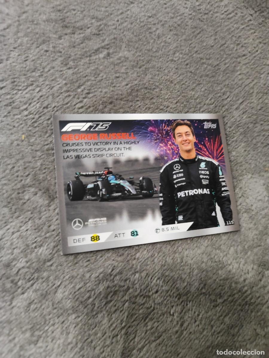 Coleccionismo deportivo: 115 TURBO ATTAX 2025 TOPPS GEORGE RUSSELL EPIC MOMENTS F1 FORMULA 1 25