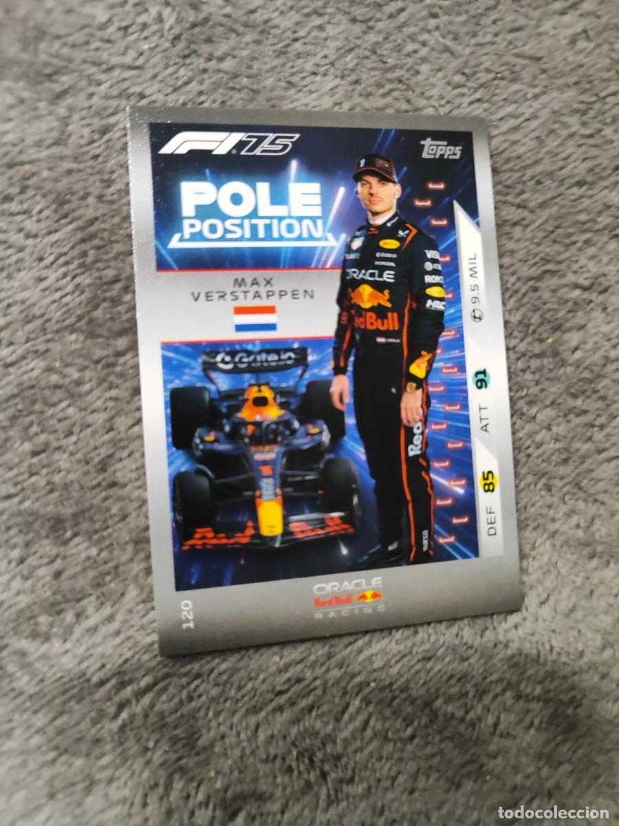 Coleccionismo deportivo: 120 TURBO ATTAX 2025 TOPPS MAX VERSTAPPEN POLE POSITION F1 FORMULA 1 25