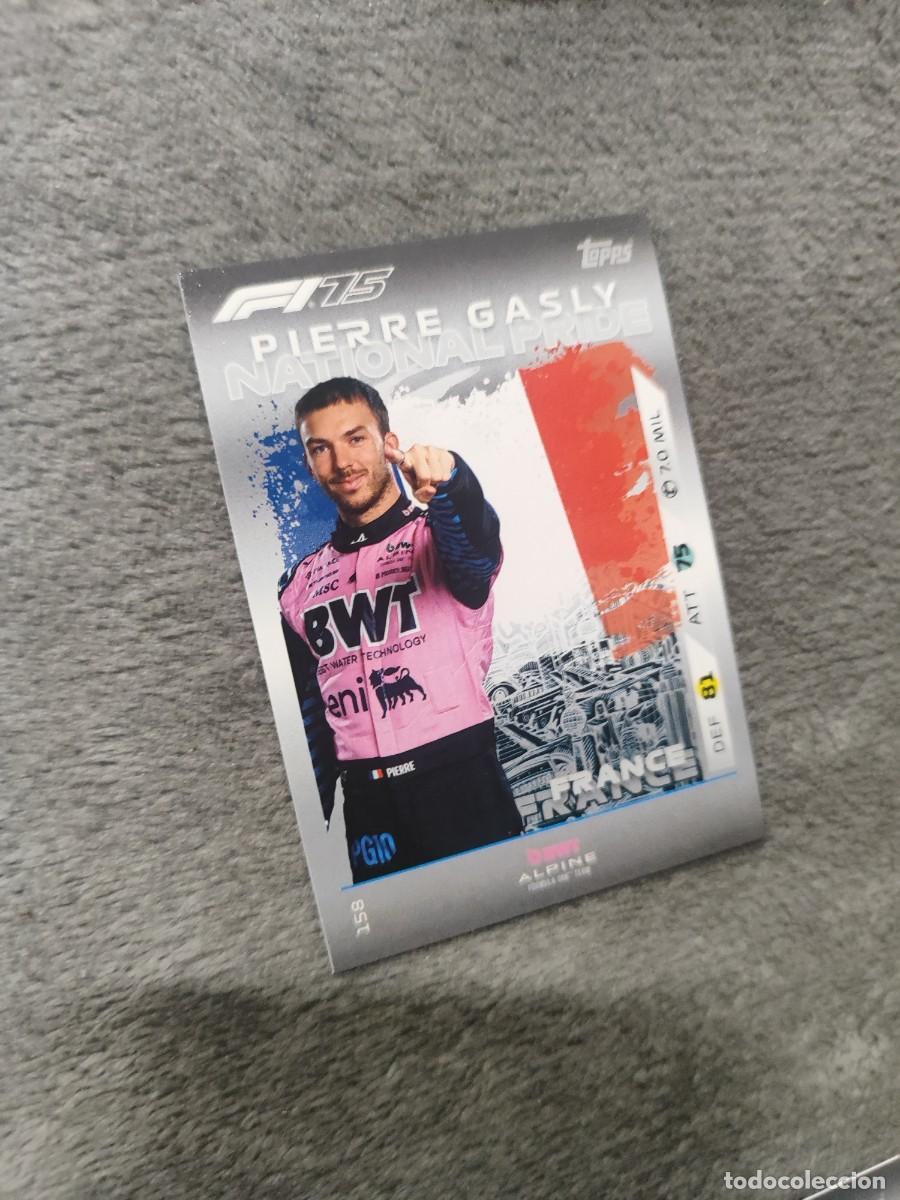Coleccionismo deportivo: 158 TURBO ATTAX 2025 TOPPS PIERRE GASLY NATIONAL PRIDE F1 FORMULA 1 25