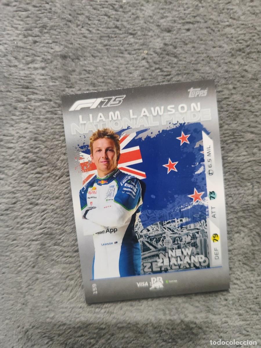 Coleccionismo deportivo: 159 TURBO ATTAX 2025 TOPPS LIAM LAWSON NATIONAL PRIDE F1 FORMULA 1 25