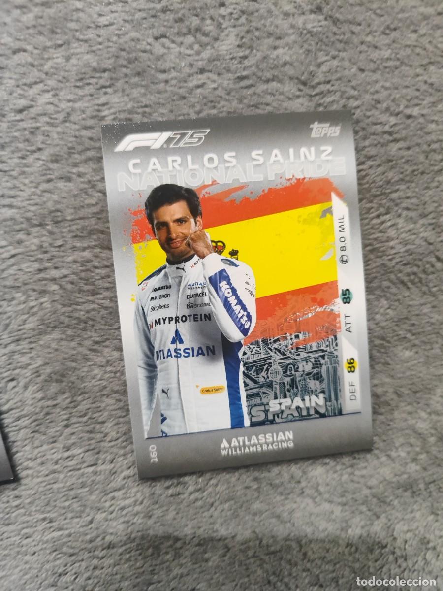 Coleccionismo deportivo: 160 TURBO ATTAX 2025 TOPPS CARLOS SAINZ NATIONAL PRIDE F1 FORMULA 1 25