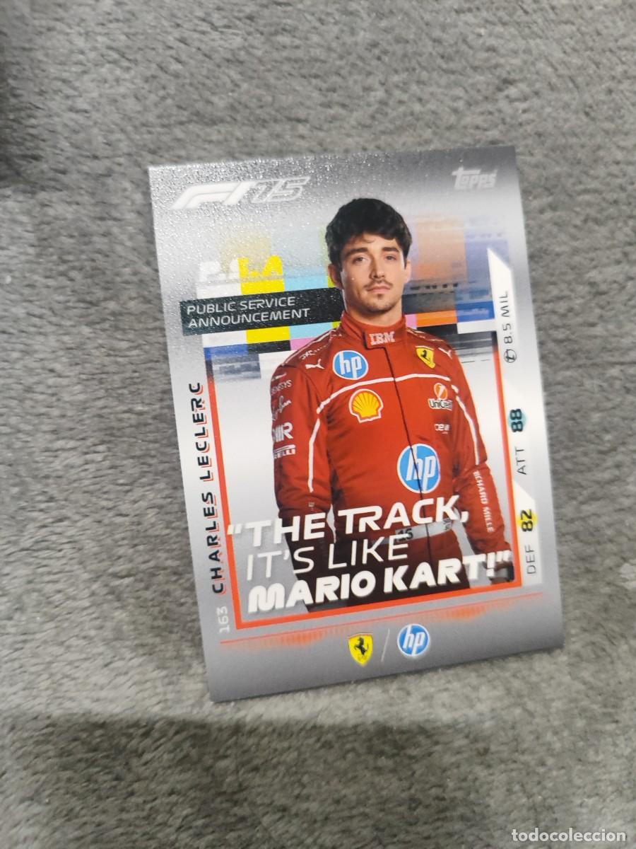 Coleccionismo deportivo: 163 TURBO ATTAX 2025 TOPPS CHARLES LECLERC PSA F1 FORMULA 1 25