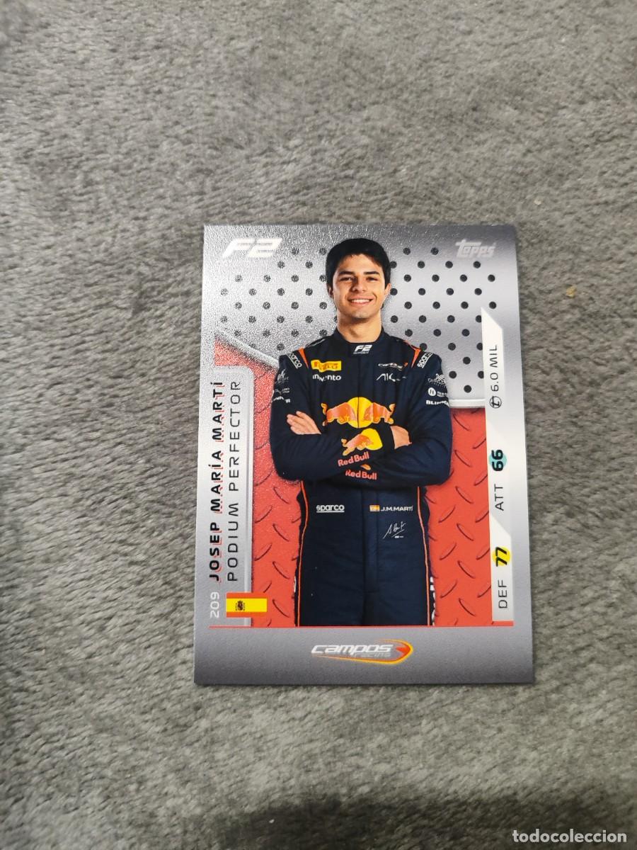 Coleccionismo deportivo: 209 TURBO ATTAX 2025 TOPPS JOSEP MAR&Iacute;A MART&Iacute; F2 PODIUM PERFECTIONS F1 FORMULA 1 25