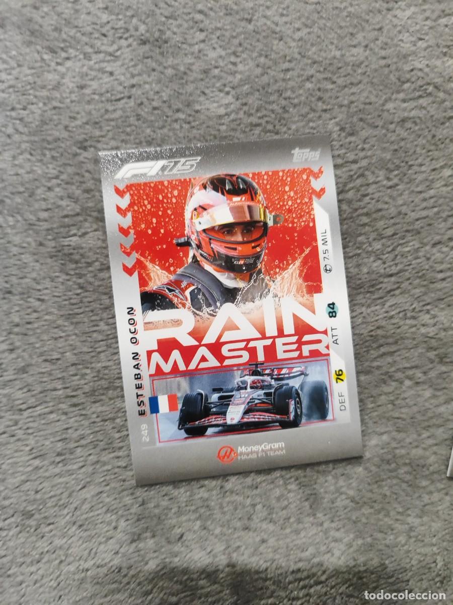Coleccionismo deportivo: 249 TURBO ATTAX 2025 TOPPS ESTEBAN OCON RAINMASTER BASE CARD F1 FORMULA 1 25