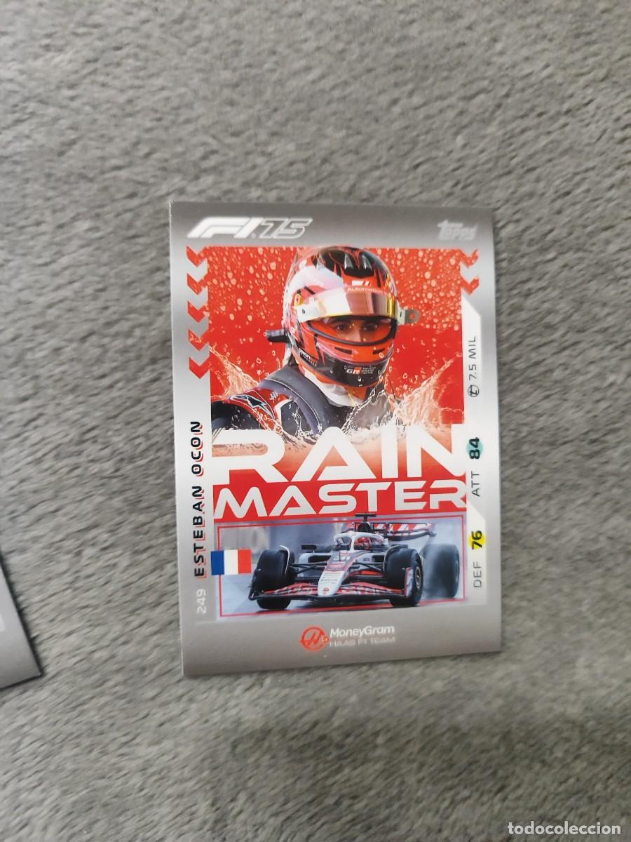 Coleccionismo deportivo: 249 TURBO ATTAX 2025 TOPPS ESTEBAN OCON RAINMASTER BASE CARD F1 FORMULA 1 25