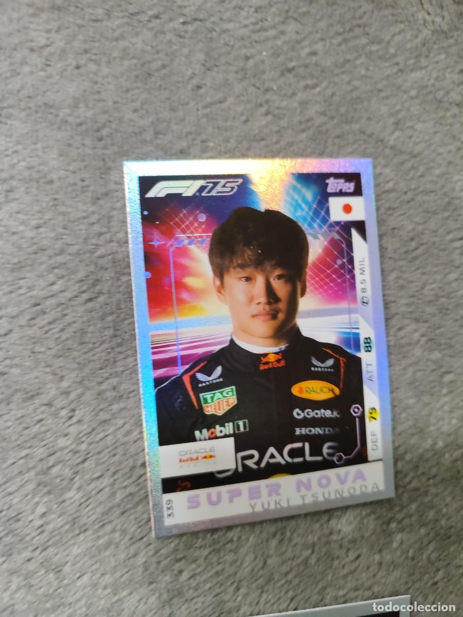 Coleccionismo deportivo: 339 TURBO ATTAX 2025 TOPPS YUKI TSUNODA SUPERNOVA F1 FORMULA 1 25