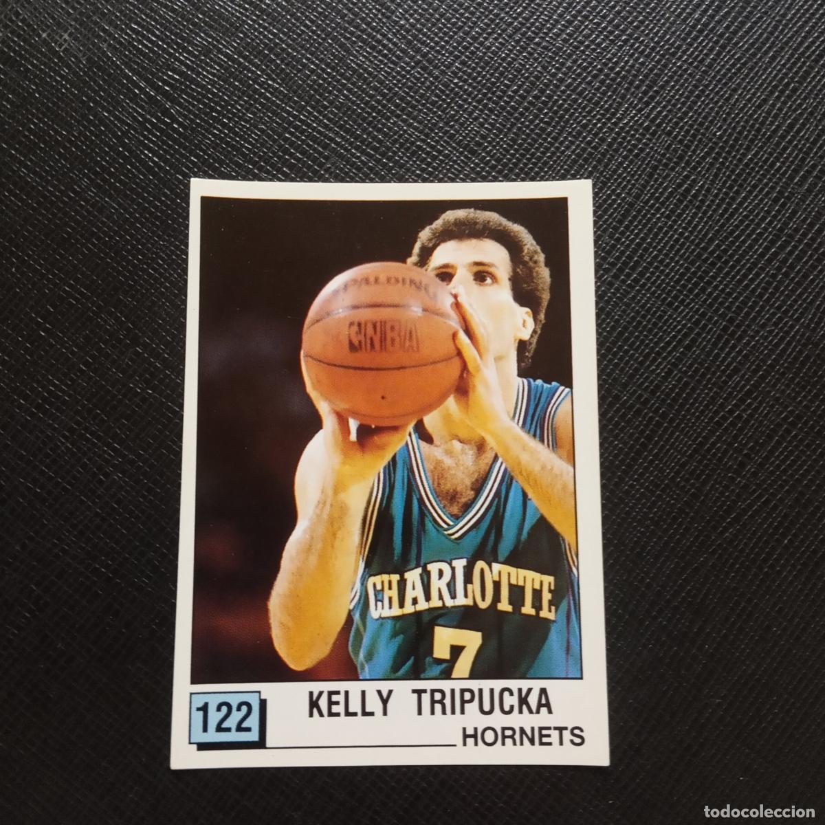 Coleccionismo deportivo: 122 KELLY TRIPUCKA HORNETS PANINI 1990 BASKET NBA 90 CROMO BALONCESTO - SIN PEGAR - A163 PG56