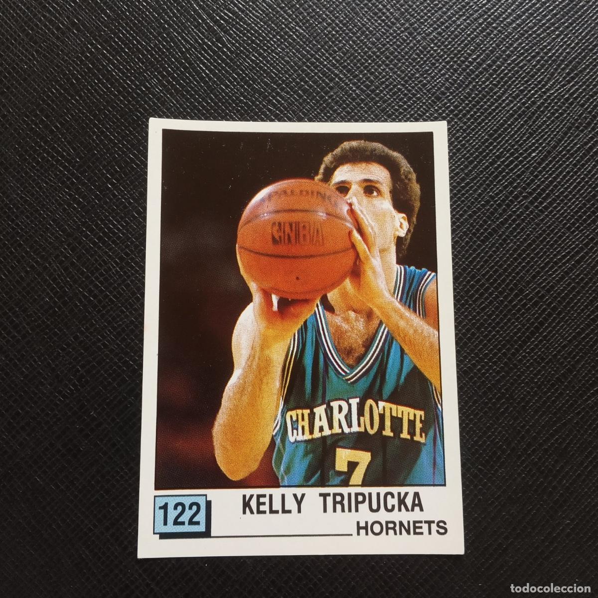 Coleccionismo deportivo: 122 KELLY TRIPUCKA HORNETS PANINI 1990 BASKET NBA 90 CROMO BALONCESTO - SIN PEGAR - A163 PG56 B