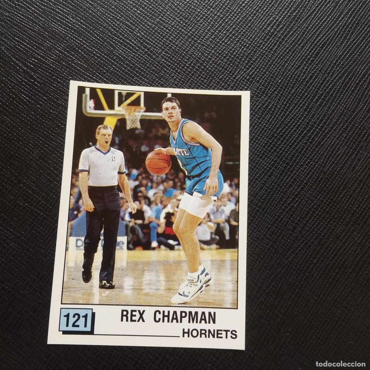 Coleccionismo deportivo: 121 REX CHAPMAM HORNETS PANINI 1990 BASKET NBA 90 CROMO BALONCESTO - SIN PEGAR - A163 PG56