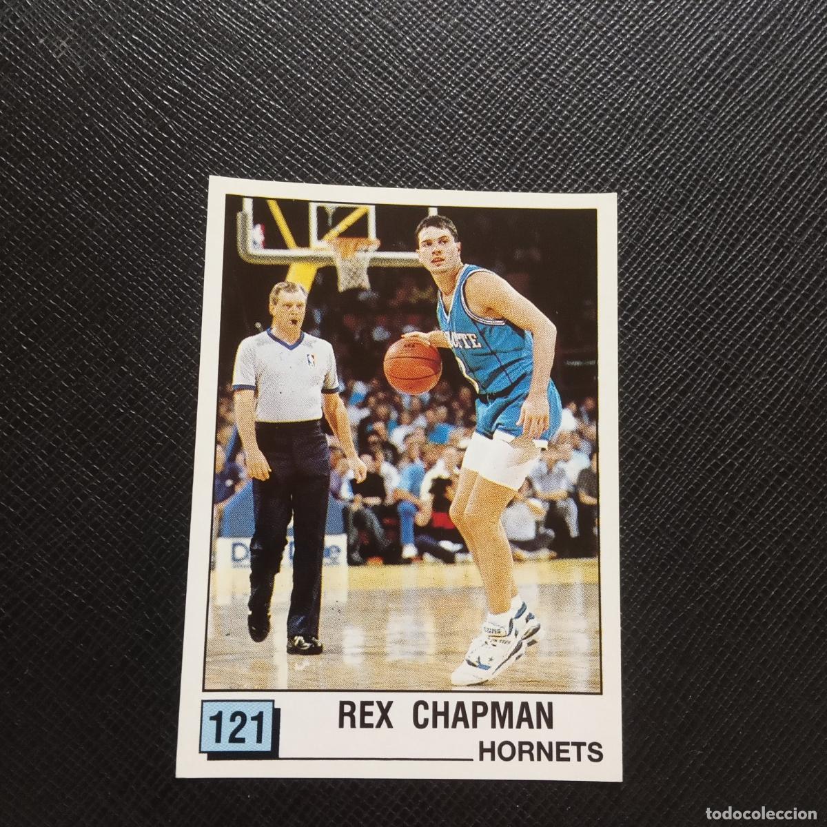Coleccionismo deportivo: 121 REX CHAPMAM HORNETS PANINI 1990 BASKET NBA 90 CROMO BALONCESTO - SIN PEGAR - A163 PG56 B
