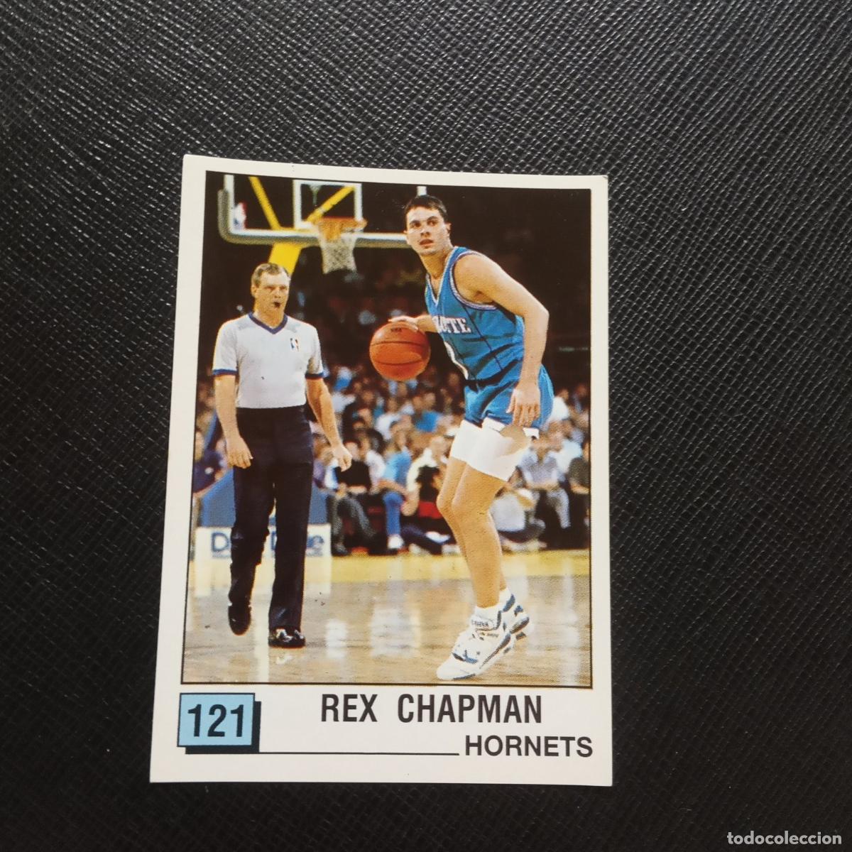 Coleccionismo deportivo: 121 REX CHAPMAM HORNETS PANINI 1990 BASKET NBA 90 CROMO BALONCESTO - SIN PEGAR - A163 PG57