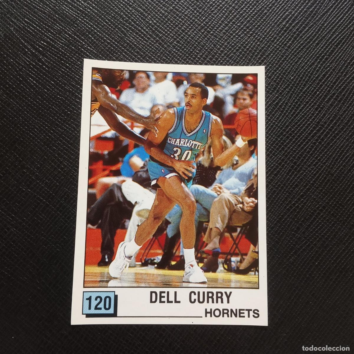 Coleccionismo deportivo: 120 DEL CURRY HORNETS PANINI 1990 BASKET NBA 90 CROMO BALONCESTO - SIN PEGAR - A163 PG56 B