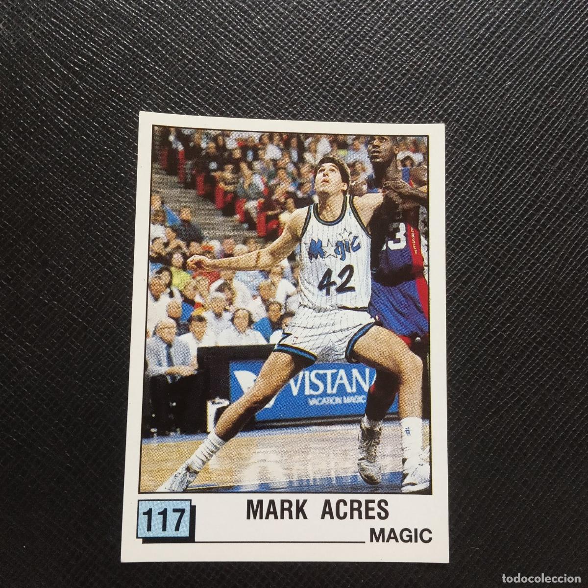 Coleccionismo deportivo: 117 MARK ACRES MAGIC PANINI 1990 BASKET NBA 90 CROMO BALONCESTO - SIN PEGAR - A163 PG56