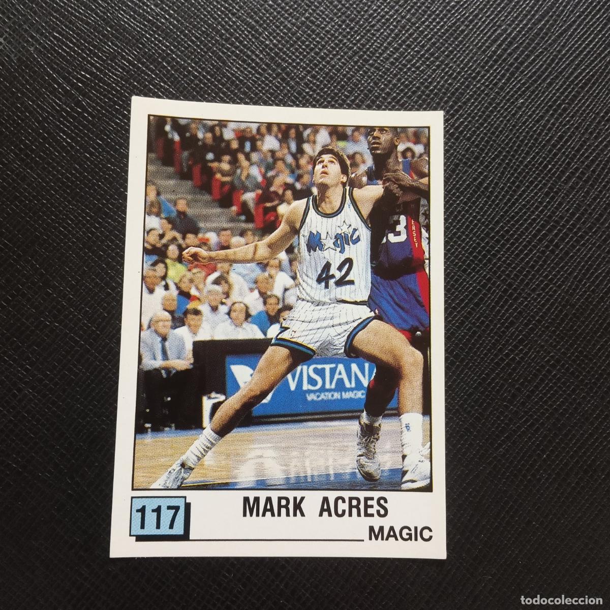 Coleccionismo deportivo: 117 MARK ACRES MAGIC PANINI 1990 BASKET NBA 90 CROMO BALONCESTO - SIN PEGAR - A163 PG58