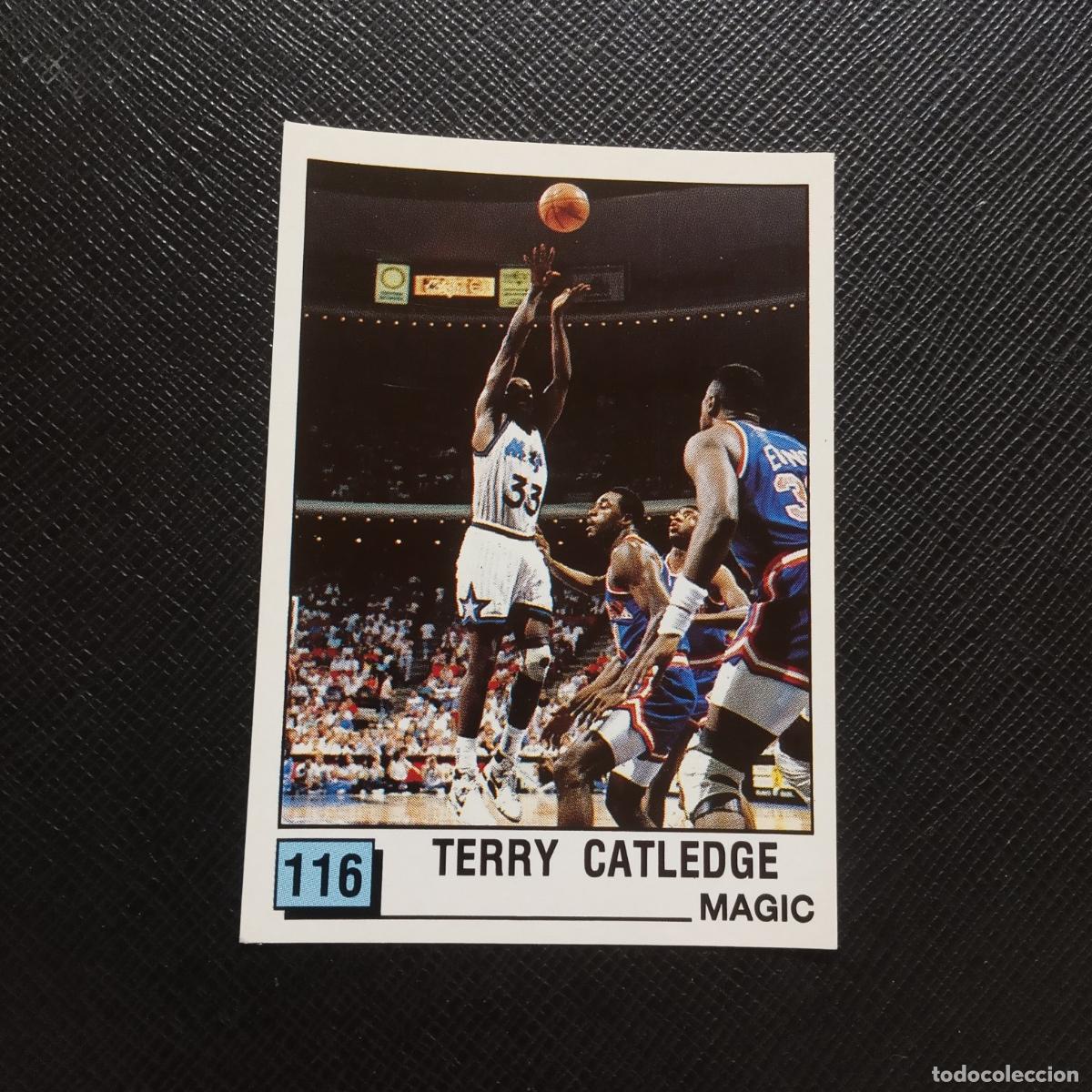 Coleccionismo deportivo: 116 TERRY CATLEDGE MAGIC PANINI 1990 BASKET NBA 90 CROMO BALONCESTO - SIN PEGAR - A163 PG57 B