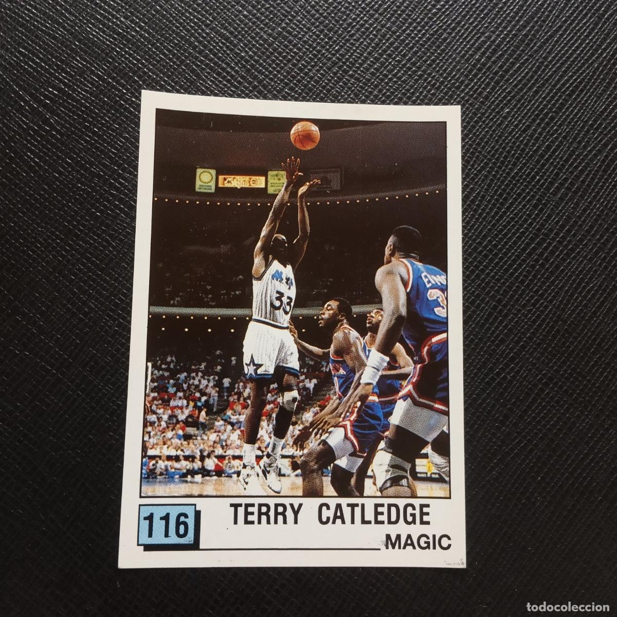 Coleccionismo deportivo: 116 TERRY CATLEDGE MAGIC PANINI 1990 BASKET NBA 90 CROMO BALONCESTO - SIN PEGAR - A163 PG58