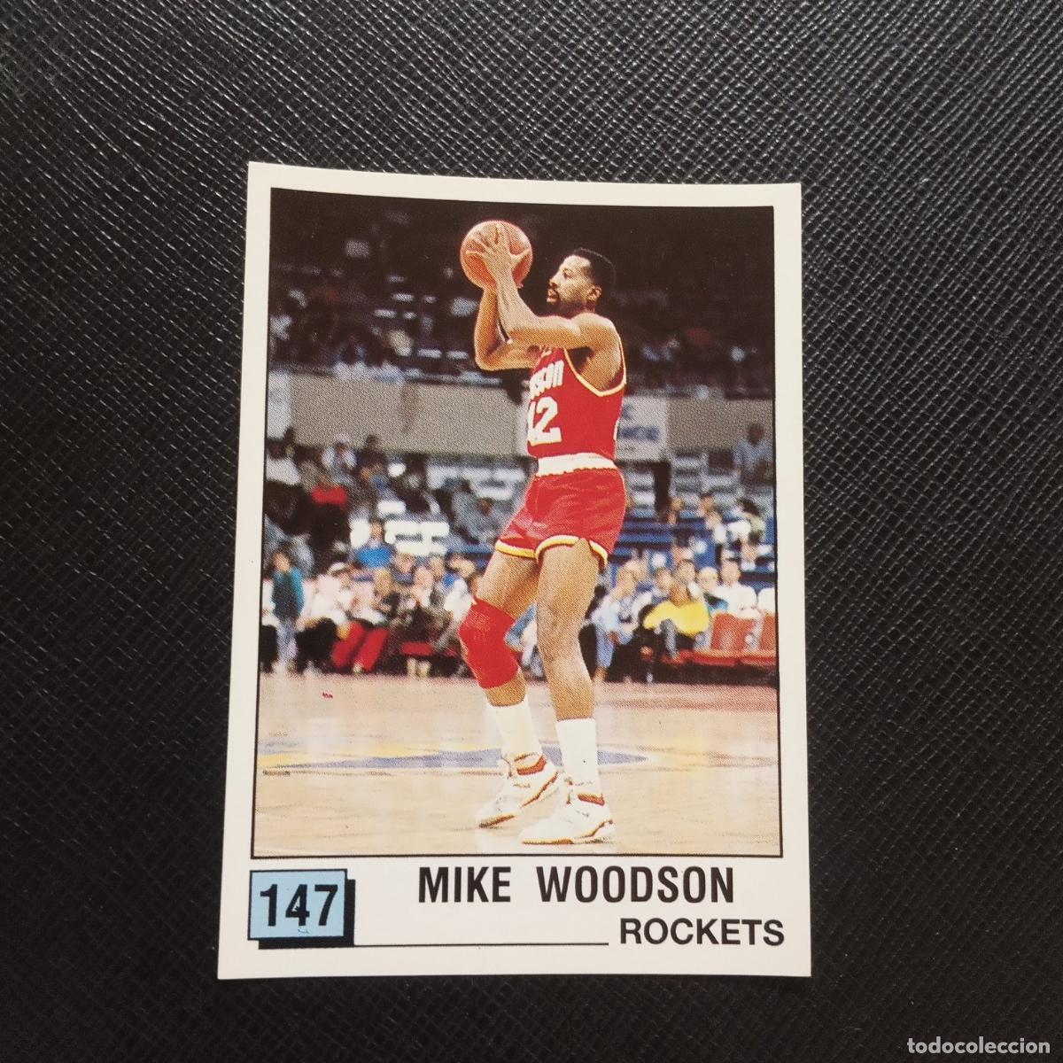 Coleccionismo deportivo: 147 MIKE WOODSON ROCKETS PANINI 1990 BASKET NBA 90 CROMO BALONCESTO - SIN PEGAR - A163 PG59