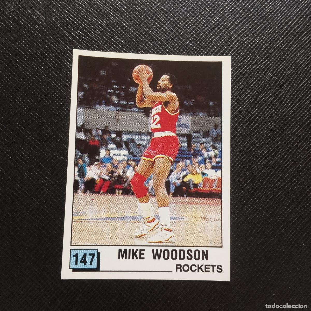 Coleccionismo deportivo: 147 MIKE WOODSON ROCKETS PANINI 1990 BASKET NBA 90 CROMO BALONCESTO - SIN PEGAR - A163 PG60