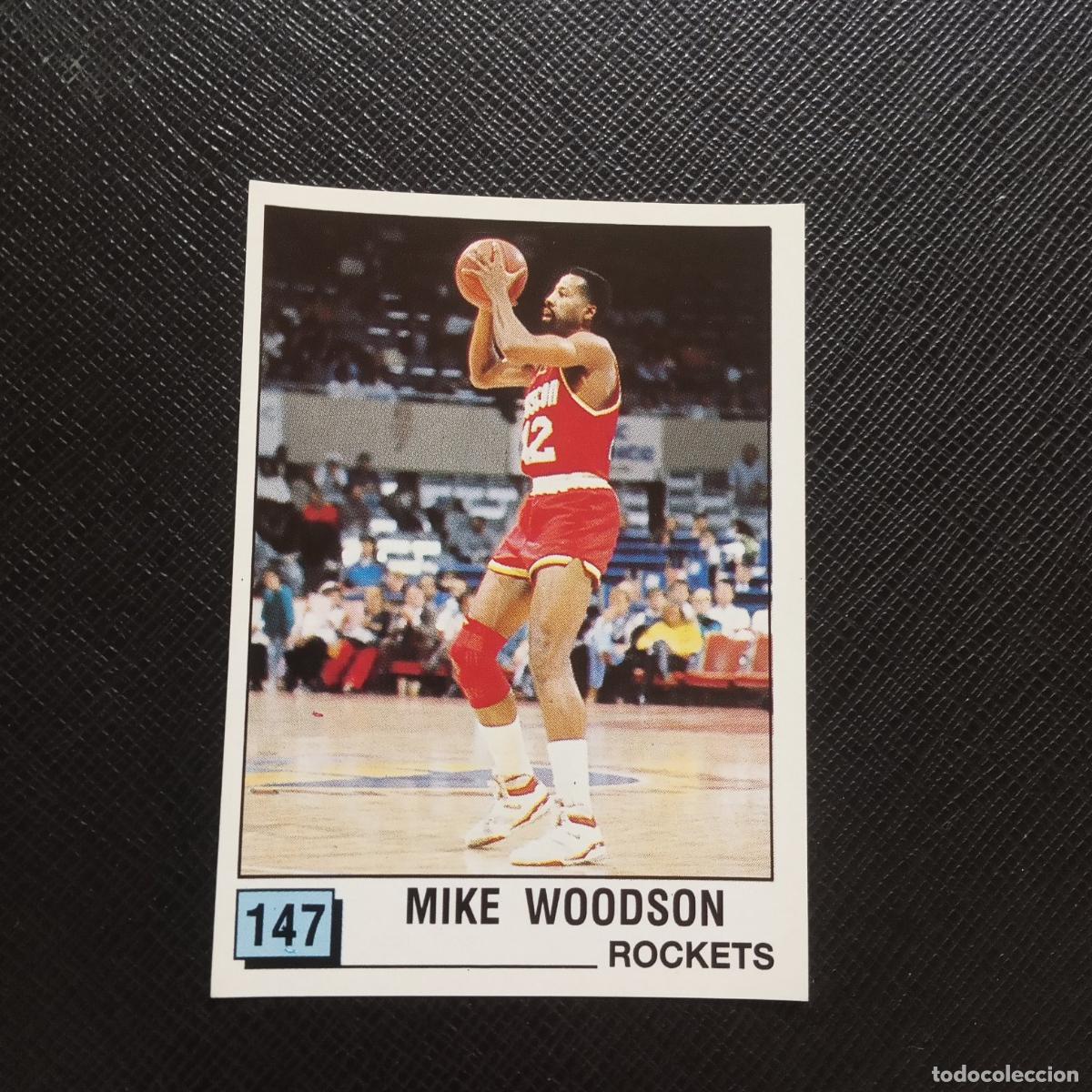 Coleccionismo deportivo: 147 MIKE WOODSON ROCKETS PANINI 1990 BASKET NBA 90 CROMO BALONCESTO - SIN PEGAR - A163 PG60 B