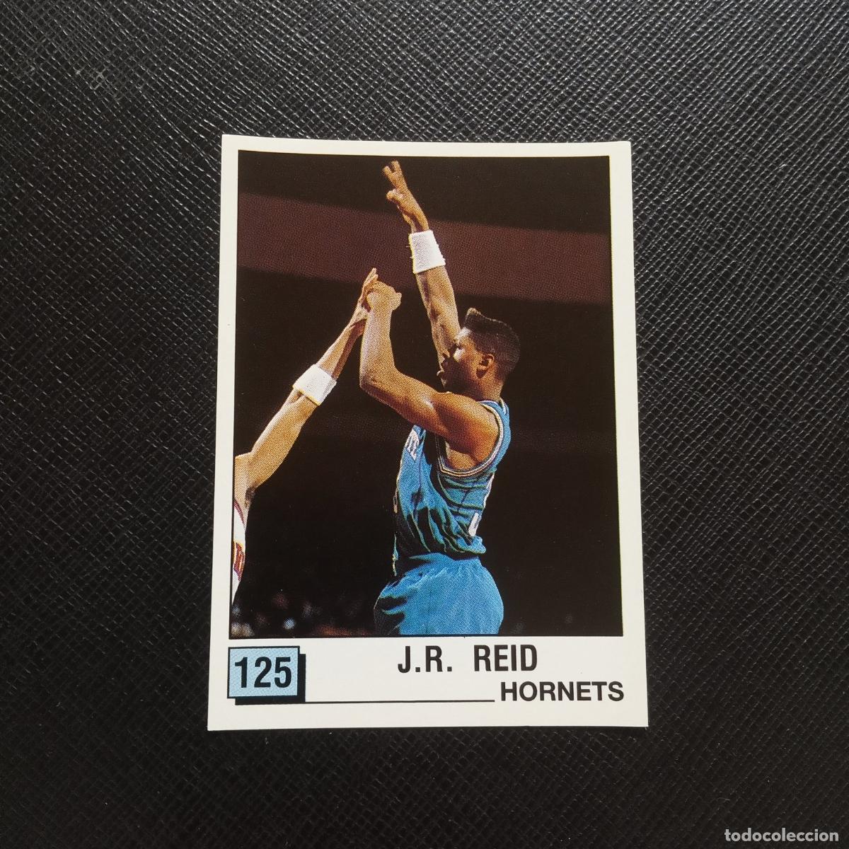 Coleccionismo deportivo: 125 J.R, REID HORNETS PANINI 1990 BASKET NBA 90 CROMO BALONCESTO - SIN PEGAR - A163 PG60
