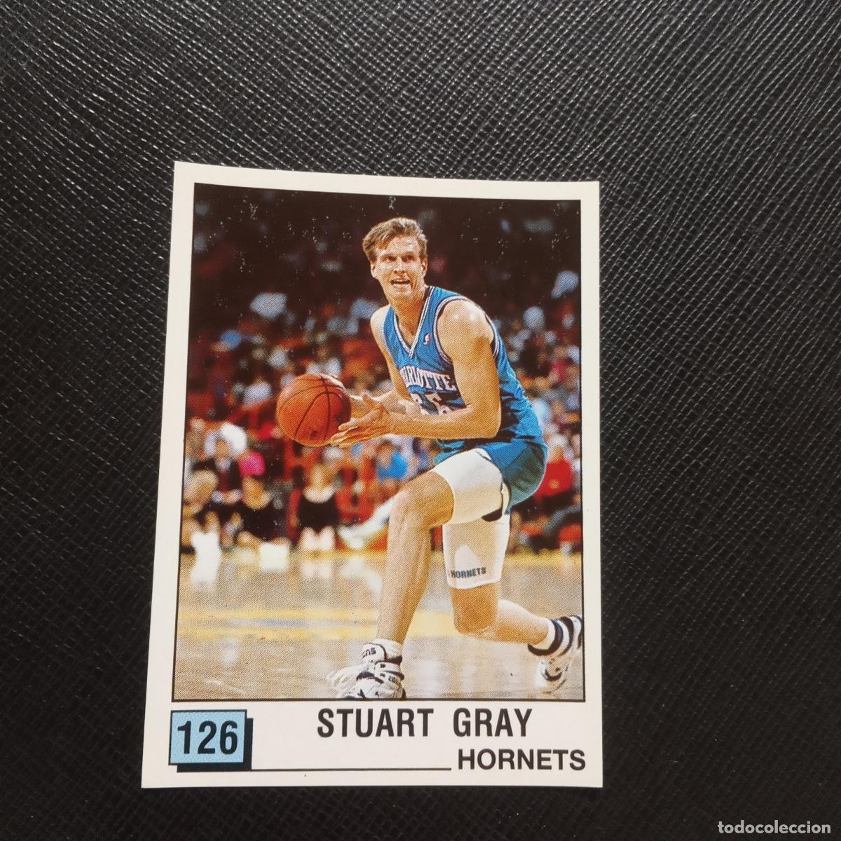 Coleccionismo deportivo: 126 STUART GRAY HORNETS PANINI 1990 BASKET NBA 90 CROMO BALONCESTO - SIN PEGAR - A163 PG59