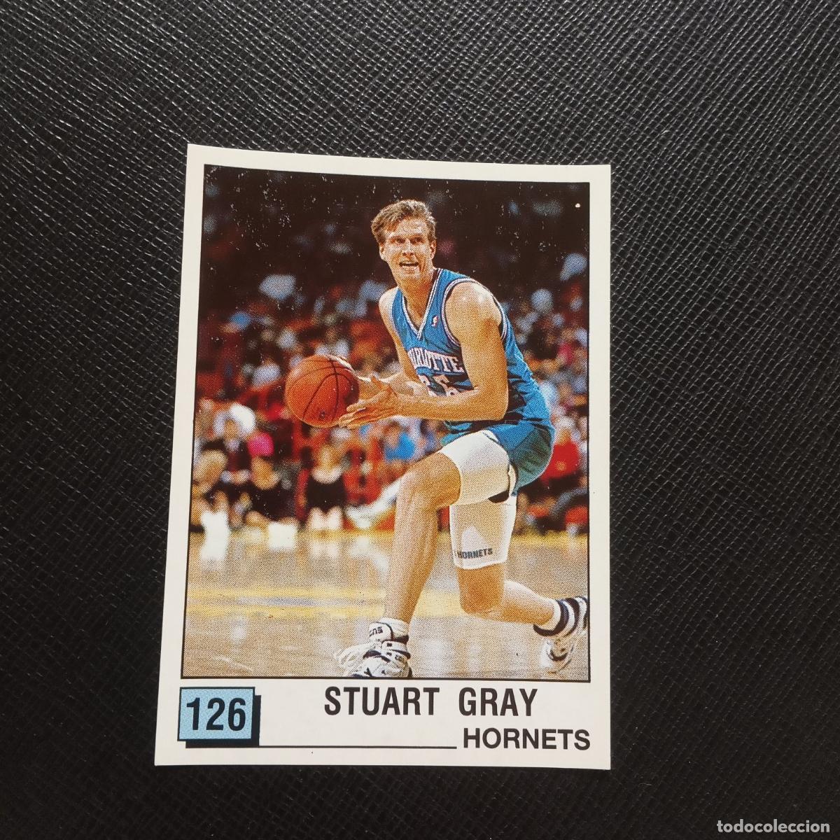 Coleccionismo deportivo: 126 STUART GRAY HORNETS PANINI 1990 BASKET NBA 90 CROMO BALONCESTO - SIN PEGAR - A163 PG59 B