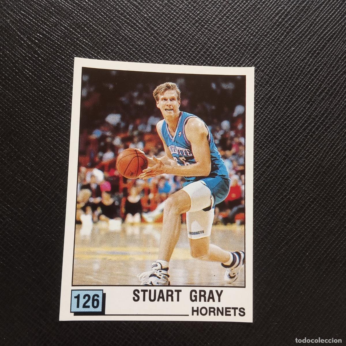 Coleccionismo deportivo: 126 STUART GRAY HORNETS PANINI 1990 BASKET NBA 90 CROMO BALONCESTO - SIN PEGAR - A163 PG60