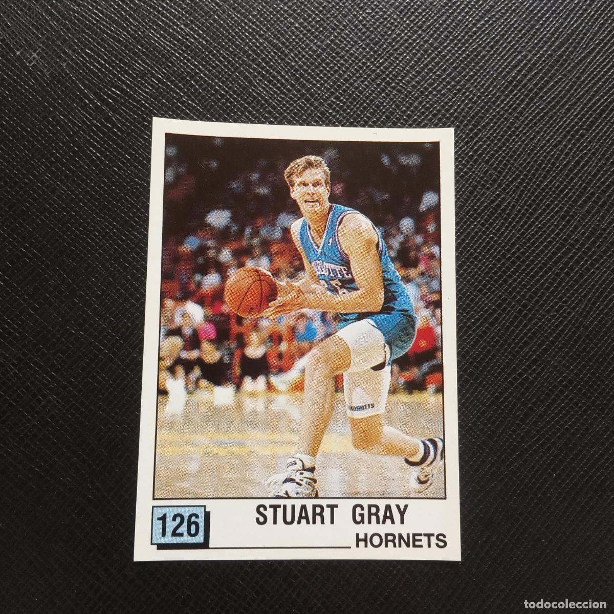 Coleccionismo deportivo: 126 STUART GRAY HORNETS PANINI 1990 BASKET NBA 90 CROMO BALONCESTO - SIN PEGAR - A163 PG60 B