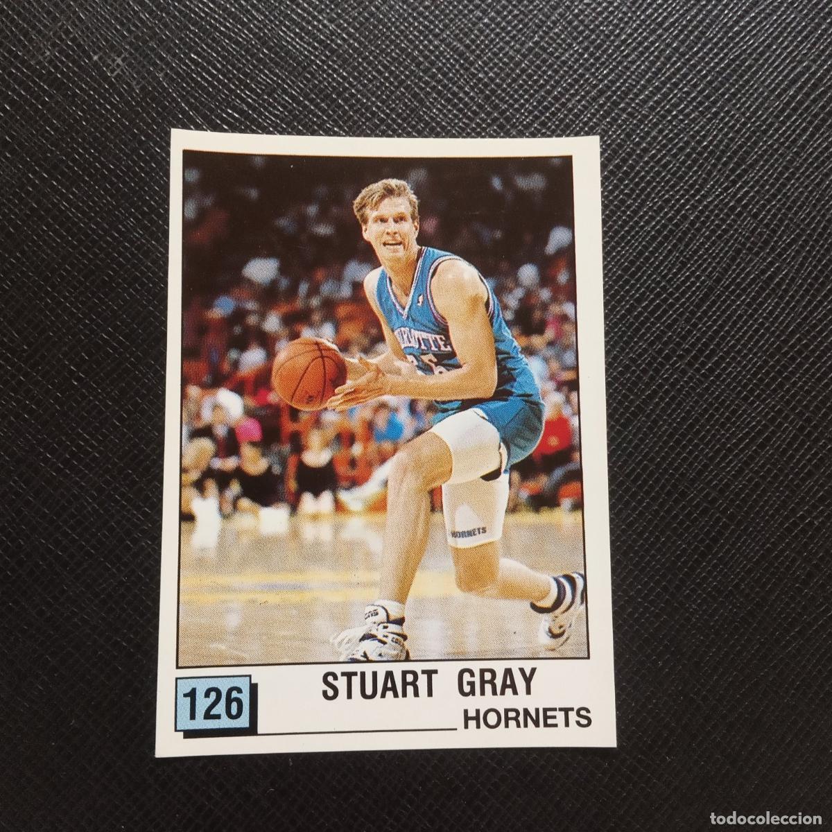 Coleccionismo deportivo: 126 STUART GRAY HORNETS PANINI 1990 BASKET NBA 90 CROMO BALONCESTO - SIN PEGAR - A163 PG61