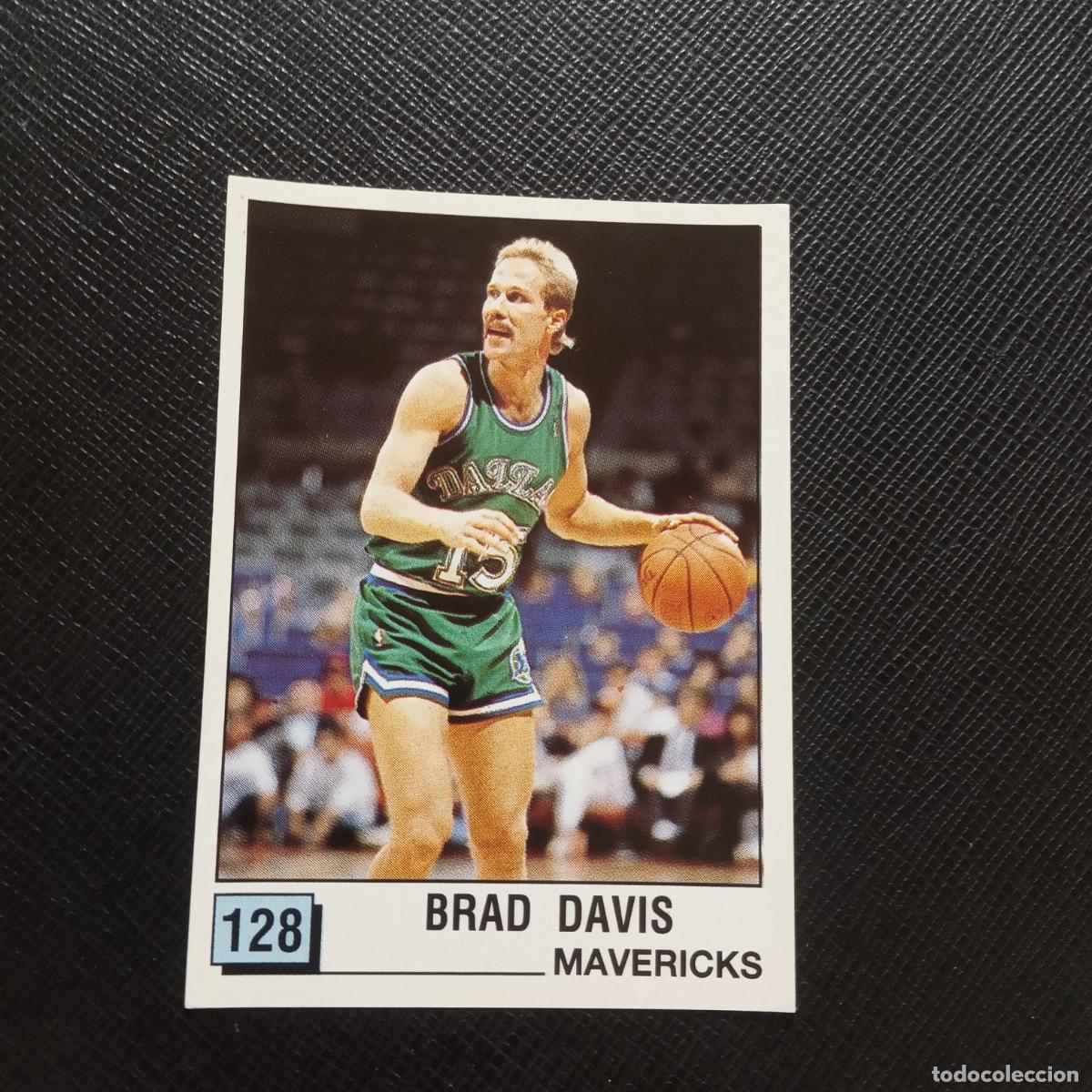 Coleccionismo deportivo: 128 BRAD DAVIS MAVERICKS PANINI 1990 BASKET NBA 90 CROMO BALONCESTO - SIN PEGAR - A163 PG60 B