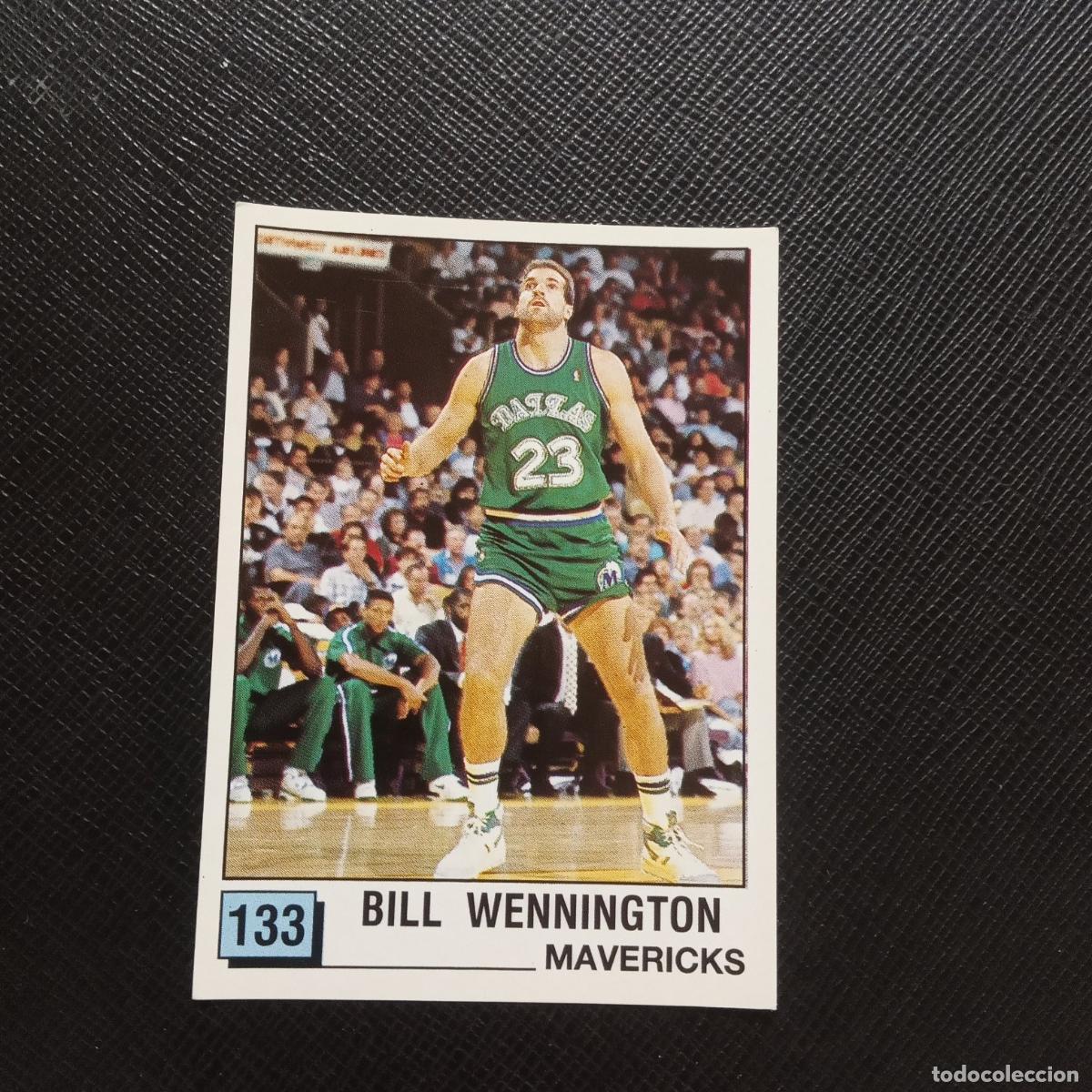 Coleccionismo deportivo: 133 BILL WENNINGTON MAVERICKS PANINI 1990 BASKET NBA 90 CROMO BALONCESTO - SIN PEGAR - A163 PG60
