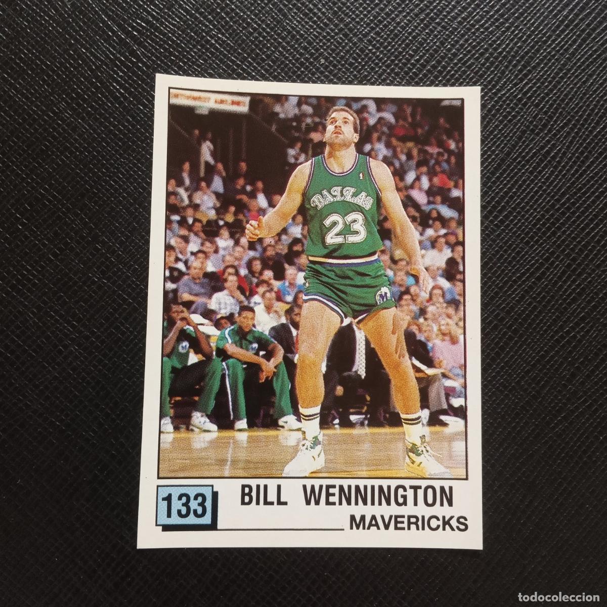 Coleccionismo deportivo: 133 BILL WENNINGTON MAVERICKS PANINI 1990 BASKET NBA 90 CROMO BALONCESTO - SIN PEGAR - A163 PG60 B