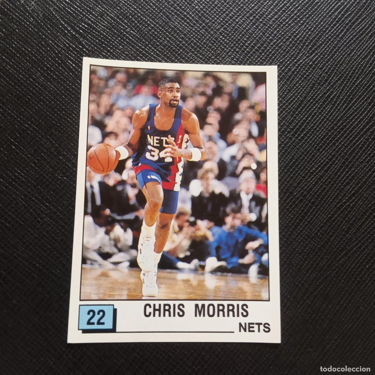 Coleccionismo deportivo: 22 CHRIS MORRIS NETS PANINI 1990 BASKET NBA 90 CROMO BALONCESTO - SIN PEGAR - A163 PG62