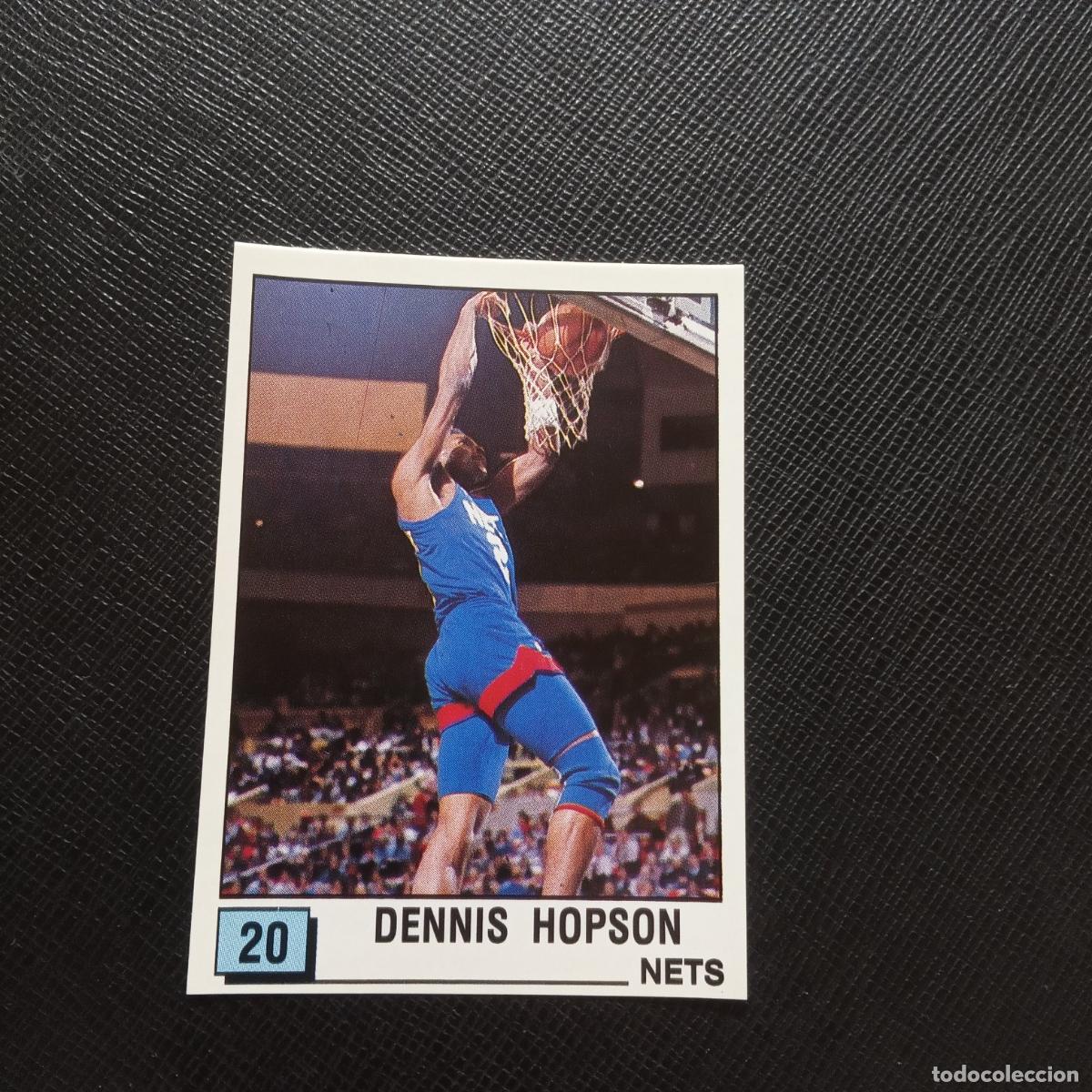 Coleccionismo deportivo: 20 DENNIS HOPSON NETS PANINI 1990 BASKET NBA 90 CROMO BALONCESTO - SIN PEGAR - A163 PG62