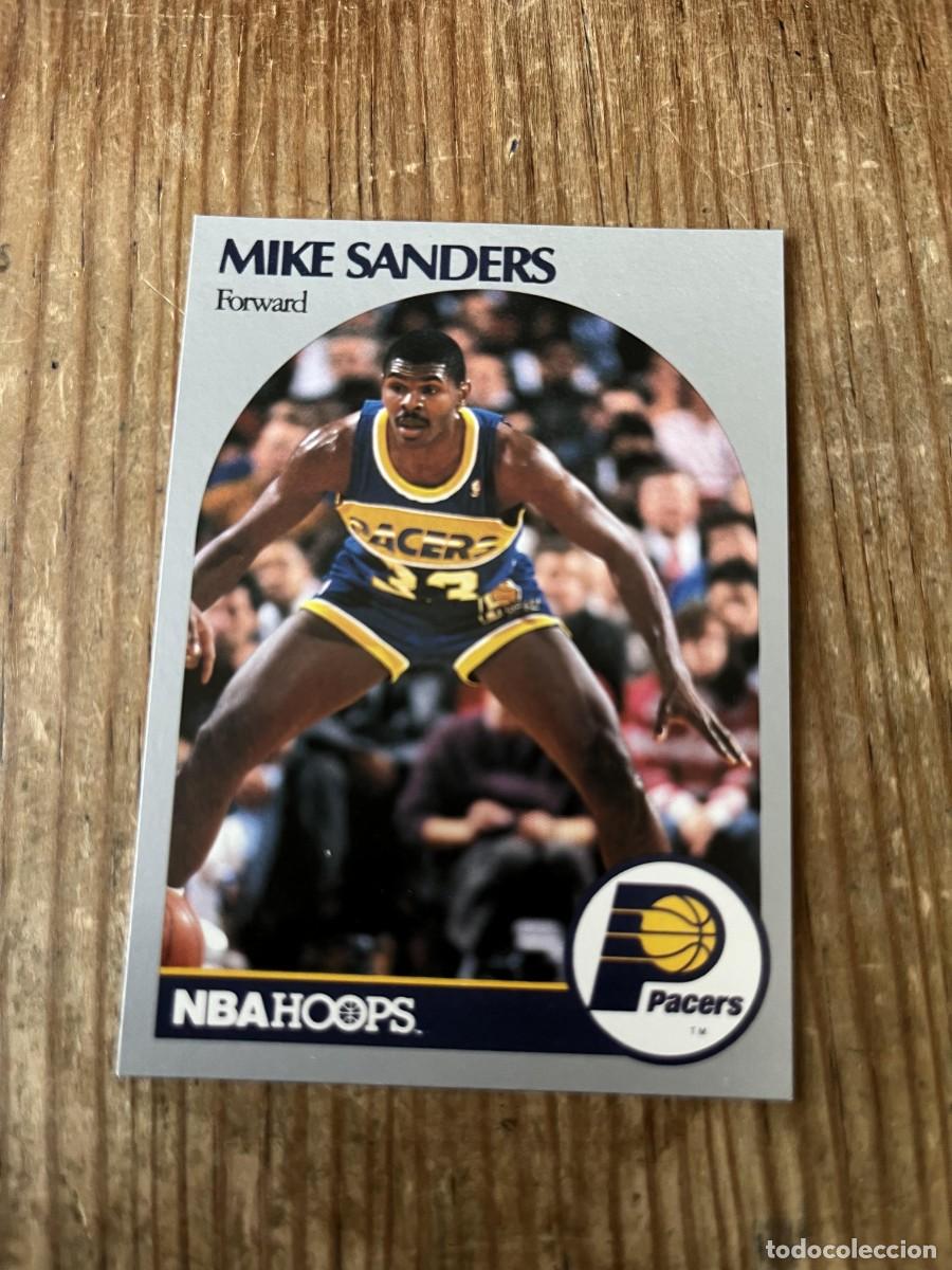 Coleccionismo deportivo: CROMO CARD BALONCESTO NBA HOOPS 90 1990 PACERS # 137 MIKE SANDERS