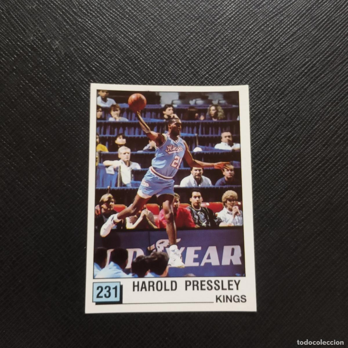 Coleccionismo deportivo: 231 HAROLD PRESSLEY KINGS PANINI 1990 BASKET NBA 90 CROMO BALONCESTO - SIN PEGAR - A163 PG71